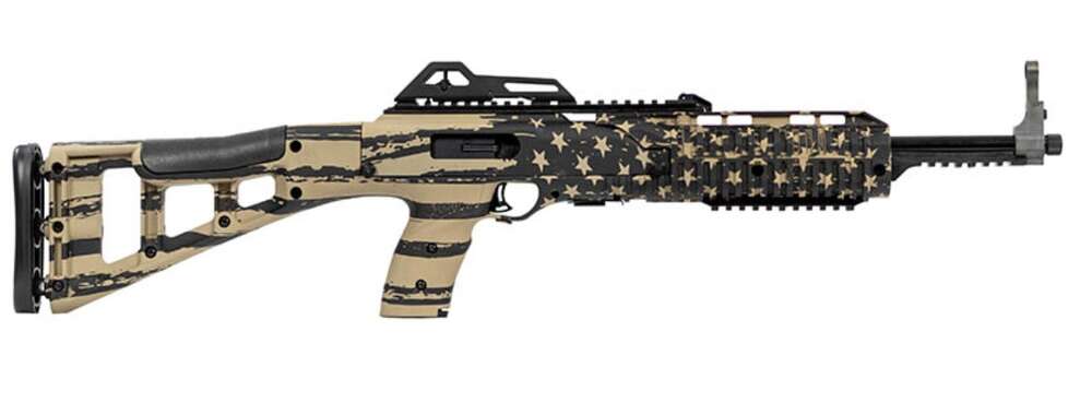 Rifles Long Guns Hi Point Firearms Ready Series 9mm HiPoint 9TS Carbine 9mm flat Dark Earth Flag Pattern 10rd - 16.5"